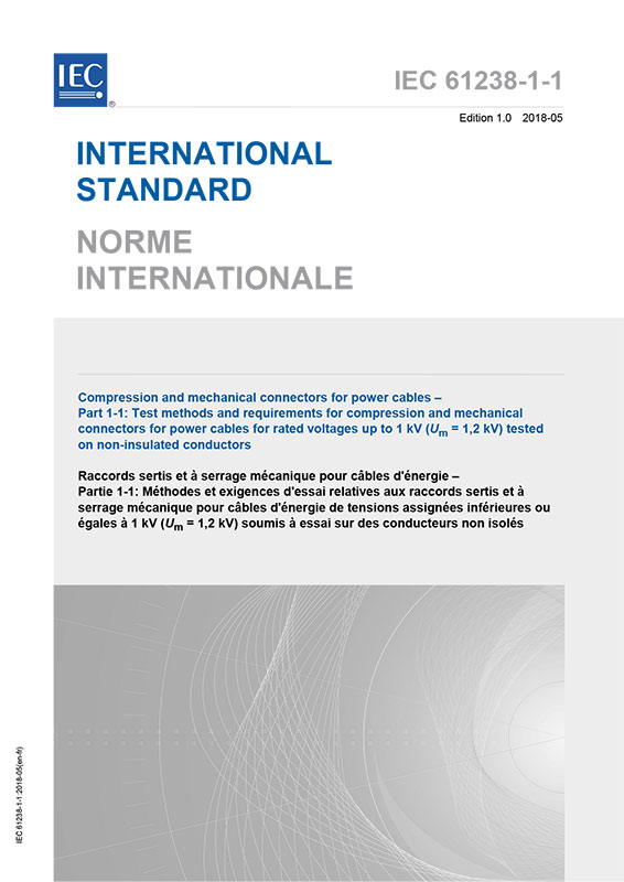 Cover IEC 61238-1-1:2018